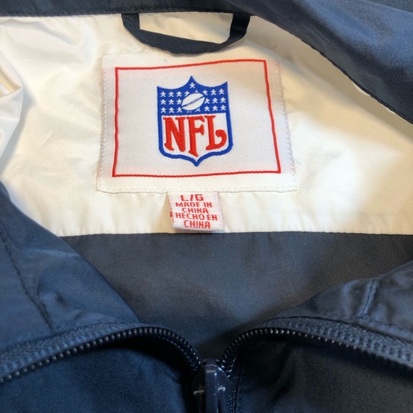 New York Giants SI Sports Illustrated Zip  Windbreaker Jacket Large NFL - Picture 3 of 12